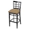 Holland Bar Stool Co 30" Bar Stool, Black Finish, Canter Sand Seat 313030Blk013 - alternate 1